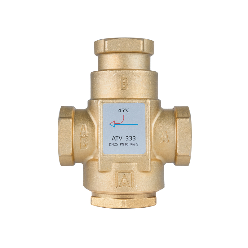 Zawór temperaturowy ATV 333, DN25, Rp1, 45°C, Kvs 9 m3h AFRISO 1633310