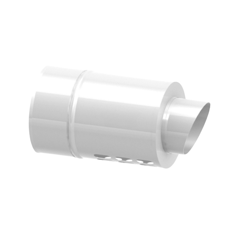 Zakończenie poziome systemu TWIN Jeremias TWIN35080125 średnica 80125 mm długość 250 mm