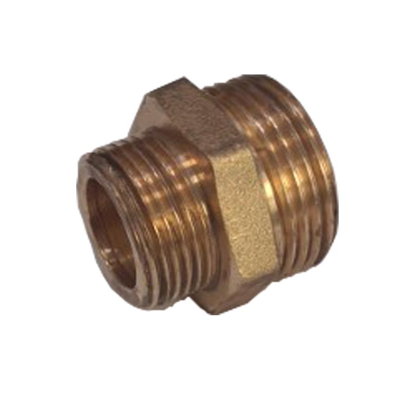 Nypel 3/4x3/4 z płaskim czołem