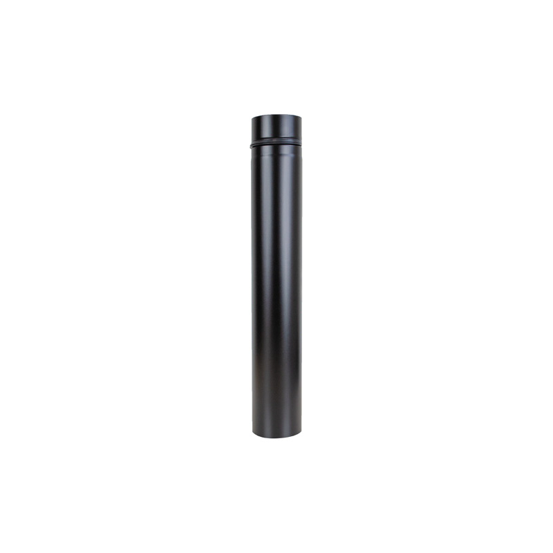 Rura czarna 160 2mm L=500mm czopuch