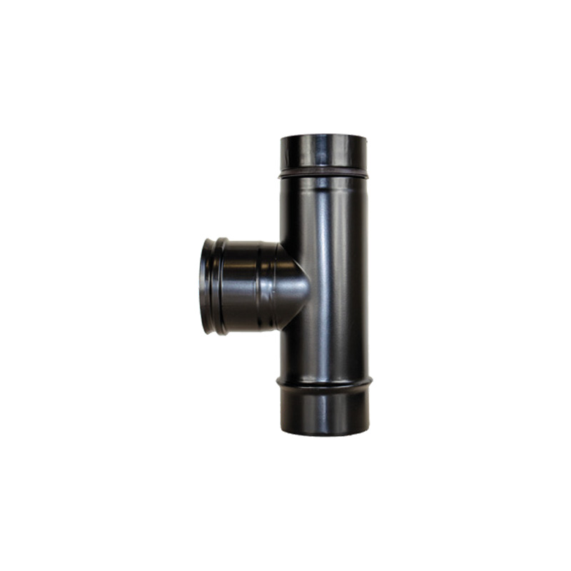 Trójnik pellet 80/90 z zaślepką system pellet